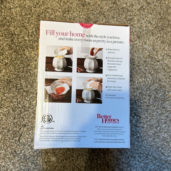 NIB Better Homes & Gardens Mini Scented Wax Warmer - Picture 3 of 4